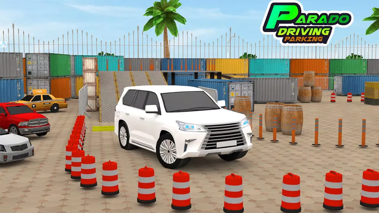 Tangkapan layar Prado Parking Car Games 3D