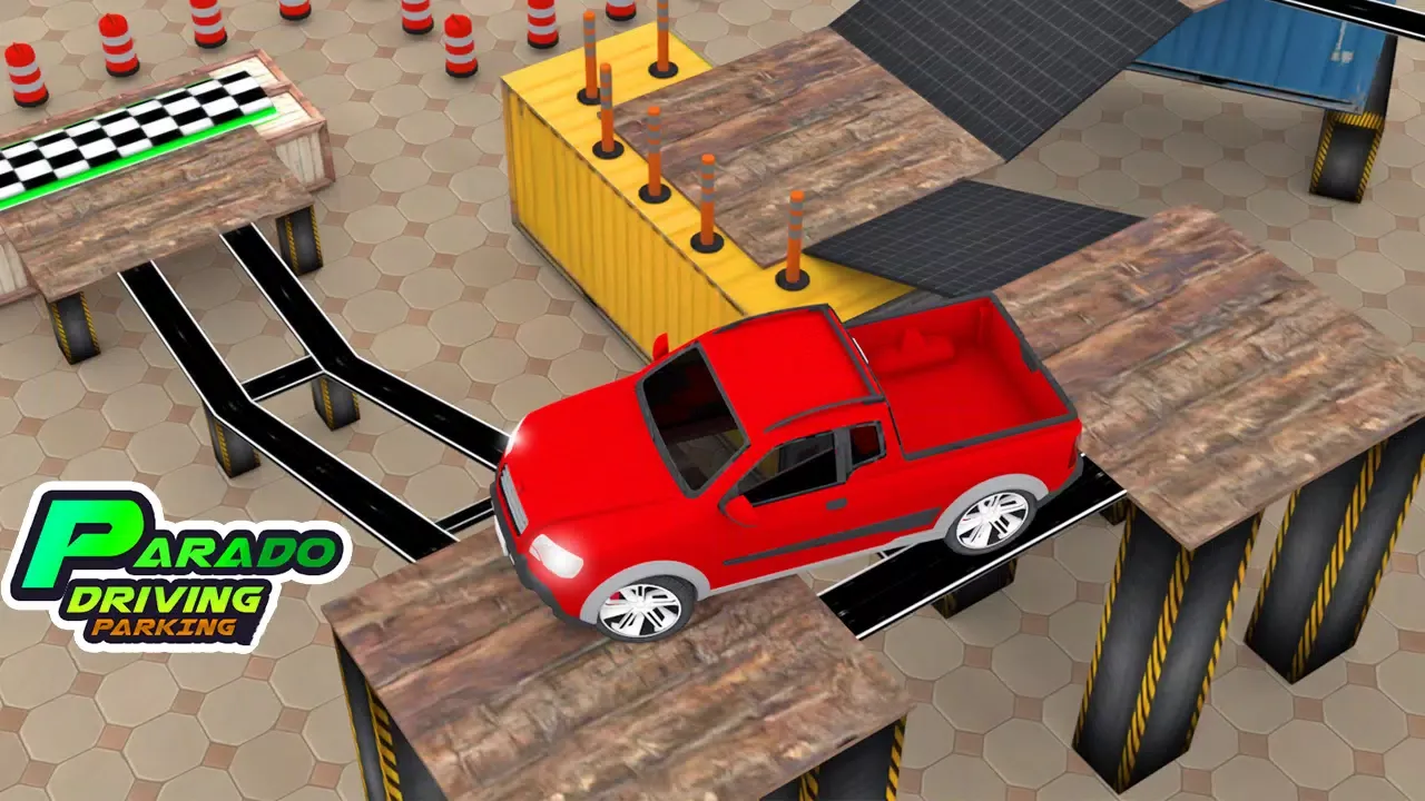 Tangkapan layar Prado Parking Car Games 3D