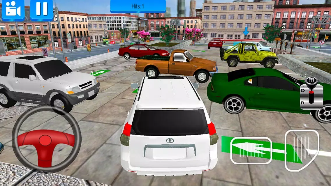 Tangkapan skrin City Prado Drive : Parking The 4x4 Pro