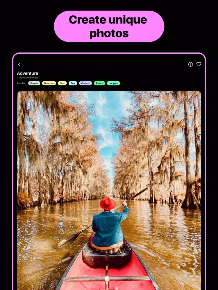 Presets Like - Photo Filters iPad  Screenshots