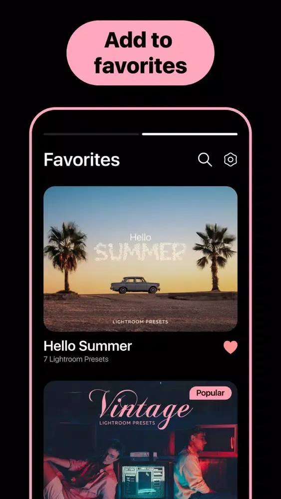 Presets Like - Photo Filters Screenshots