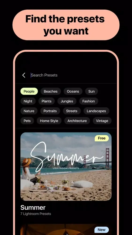 Presets Like - Photo Filters Screenshots