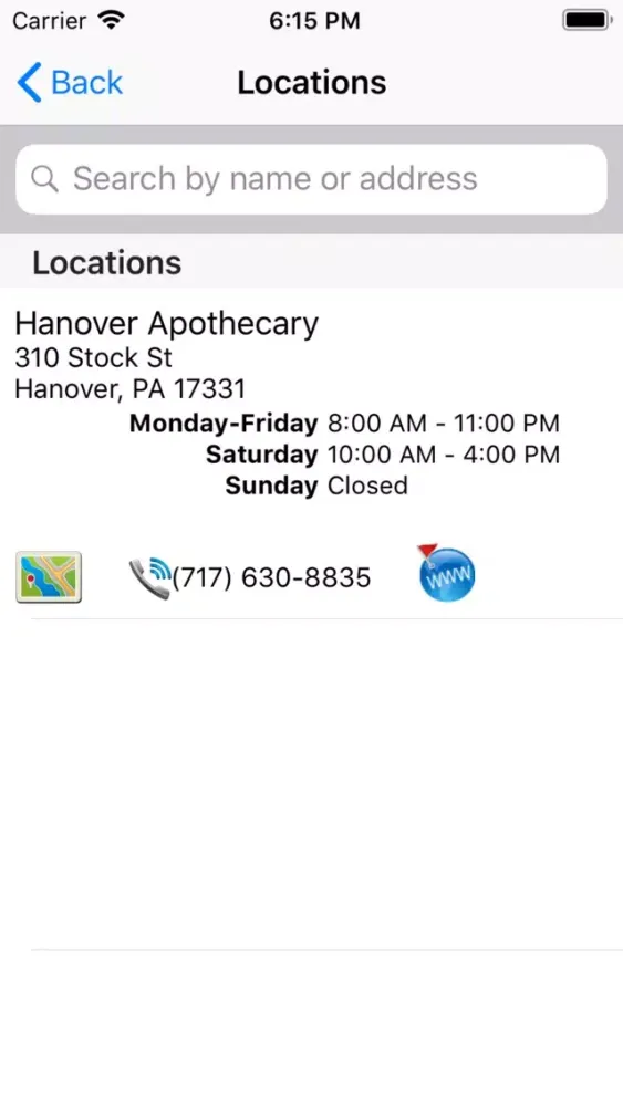 Hanover Apothecary سکرین شاٹس
