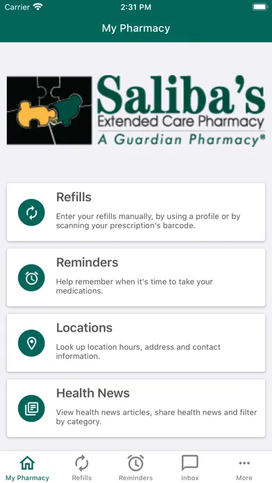 Salibas Extended Care Pharmacy Ekran Görüntüleri
