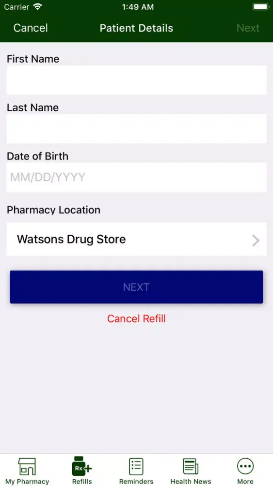 Captures d'écran de Watsons Drug Store