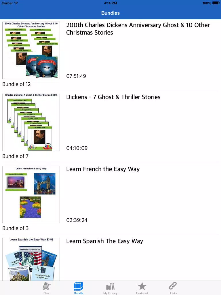 Simply Books iPad  Screenshots