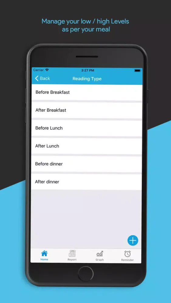 Tangkapan layar Diabetes Tracker Pro - Glucose