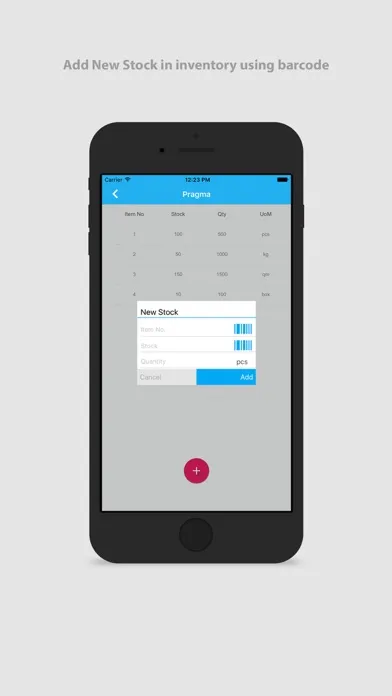 Inventory Plus using barcode Ekran Görüntüleri