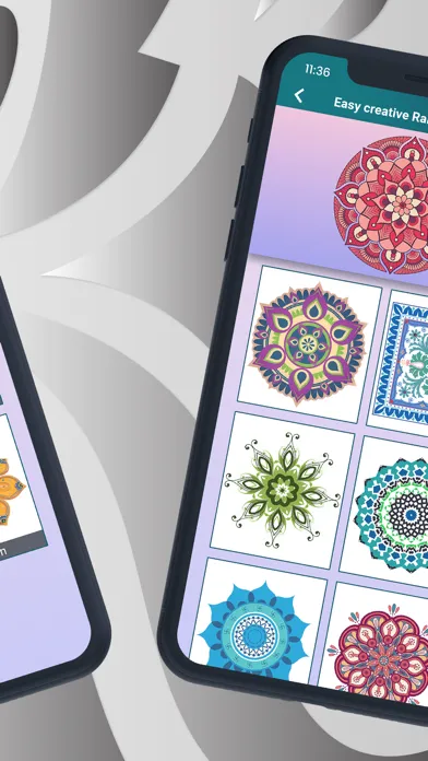 Easy Creative Rangoli Designs Screenshots