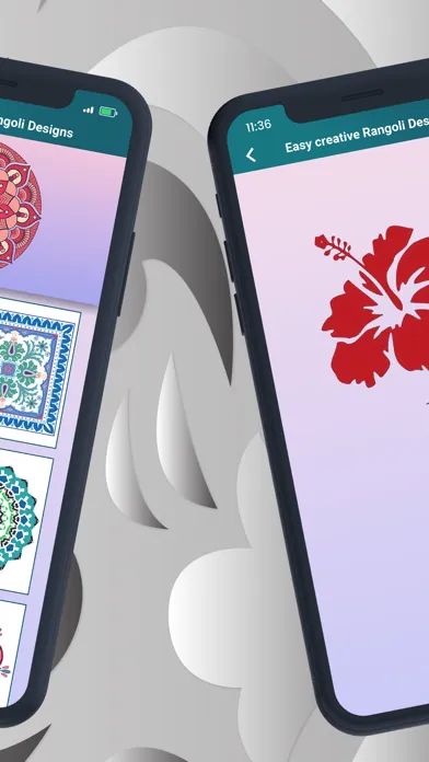 Easy Creative Rangoli Designs Screenshots