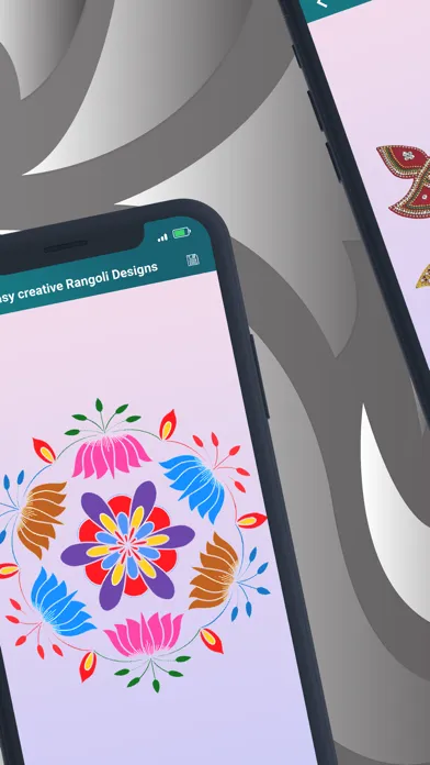Easy Creative Rangoli Designs Screenshots