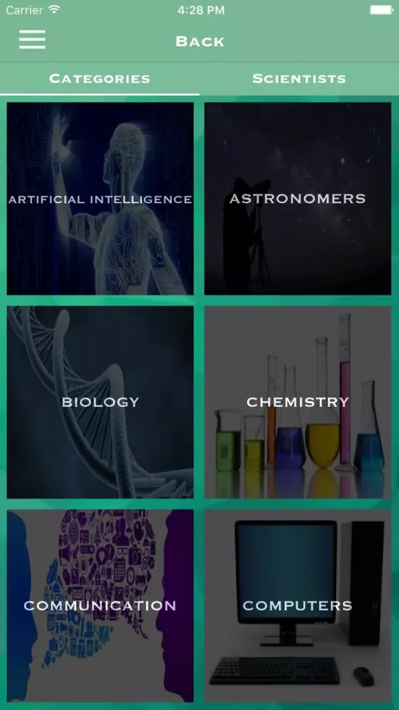 Скриншоты Scientists & their Inventions