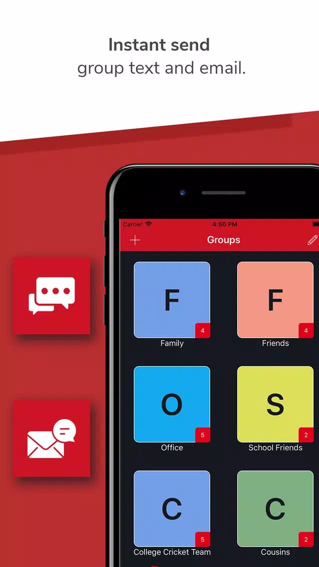 Zrzuty ekranu Speed Dial - Visually Impaired