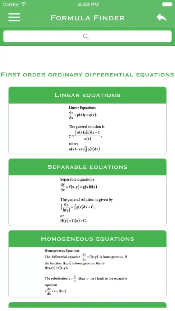 Скриншоты Formula Finder