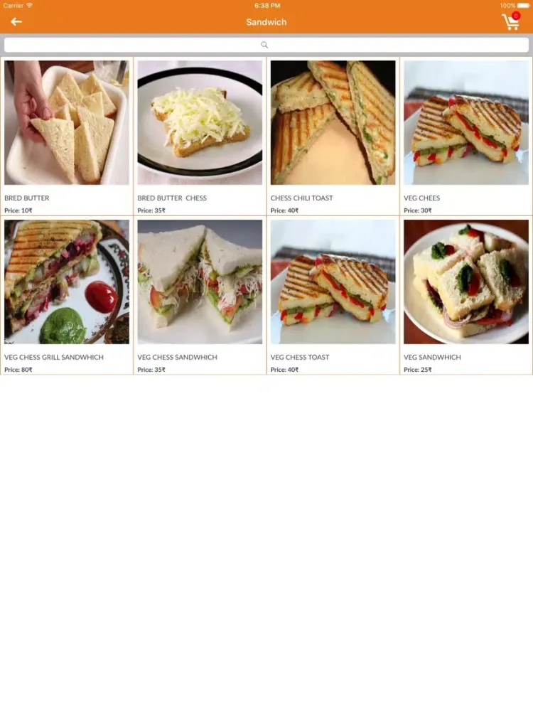 Tangkapan skrin KVM Food Corner iPad 