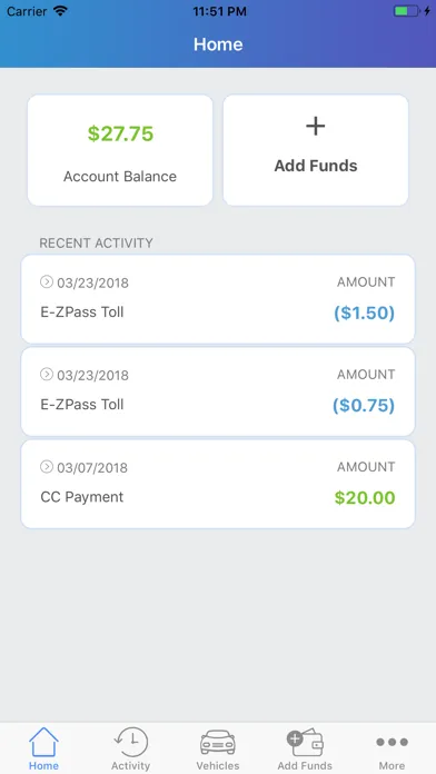 EZ Tolls MA Screenshots