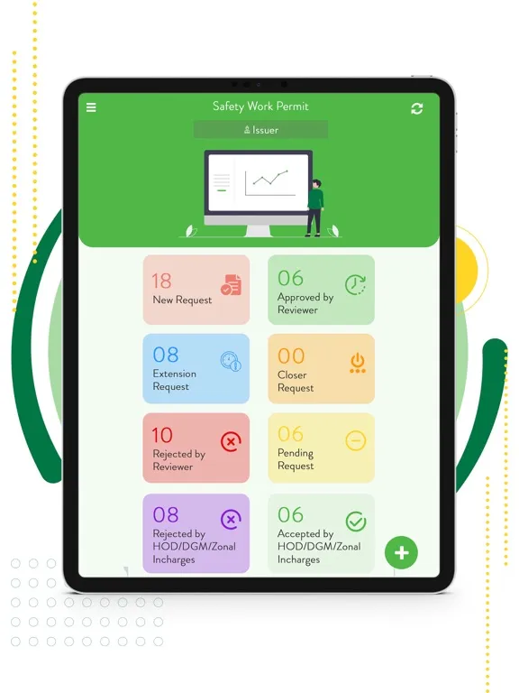صور IGL Safety Work Permit System iPad 