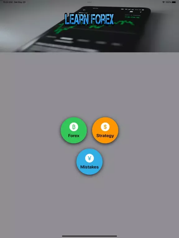 Learn Forex Beginner iPad  스크린샷