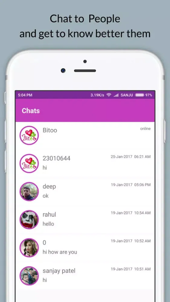 BITOO - Chat & Dating App 스크린샷