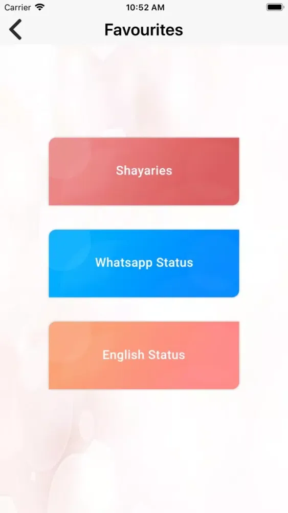 ภาพหน้าจอของ Shayri and status no khajano