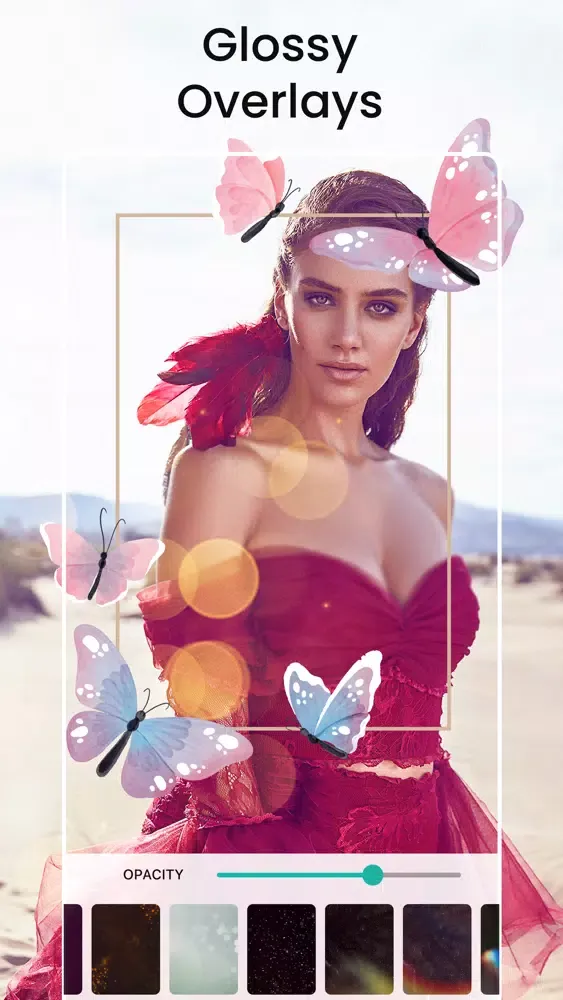 Butterfly Photo Frame Editor スクリーンショット