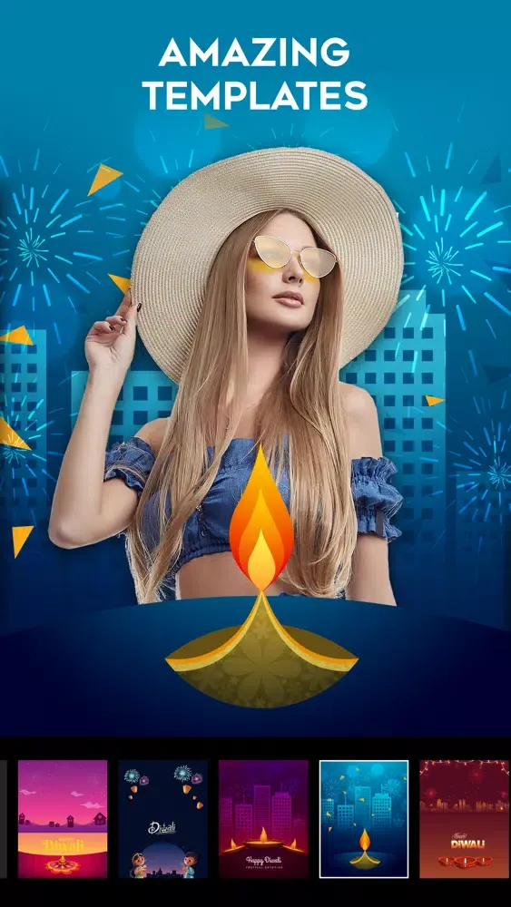 Diwali & Dussehra Photo Frames Ekran Görüntüleri