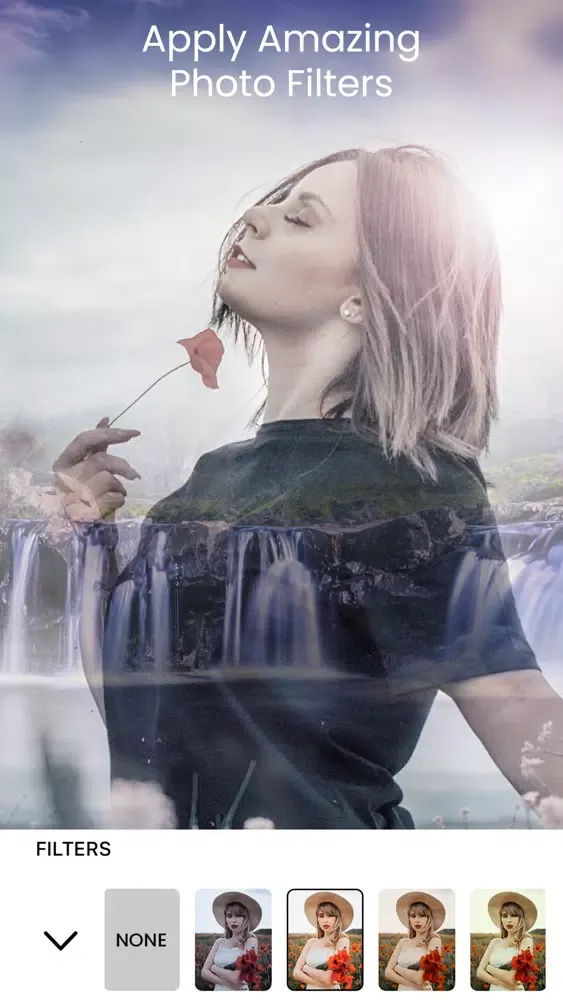 Waterfall & Hills Photo Frames स्क्रीनशॉट
