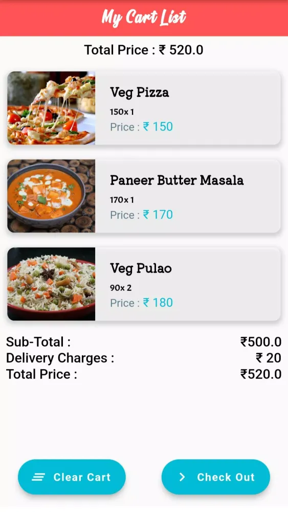 SWADIST - Food Delivery Screenshots