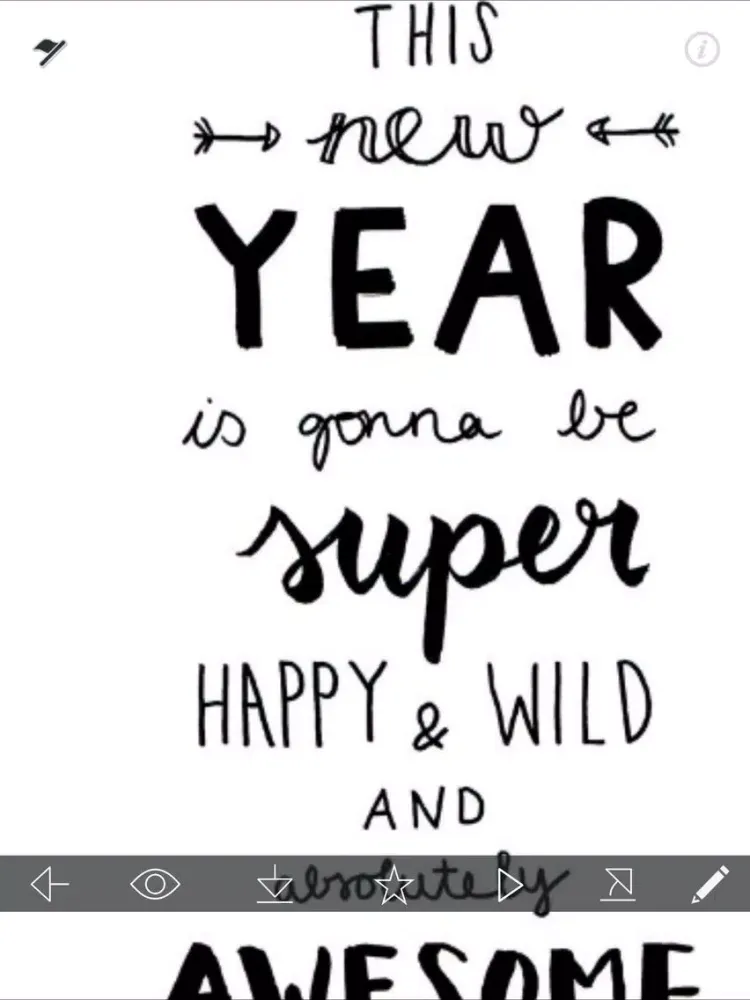 ภาพหน้าจอของ New Year Wallpapers - Photo Frames, Greeting Cards iPad 