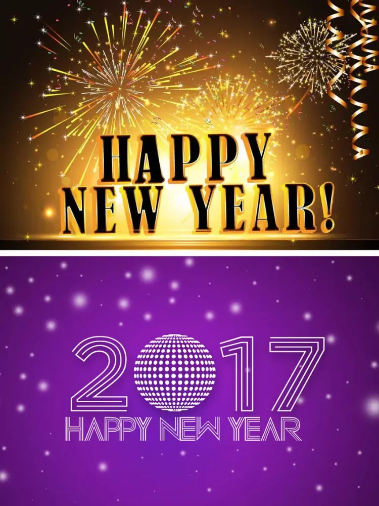 ภาพหน้าจอของ New Year Wallpapers - Photo Frames, Greeting Cards iPad 