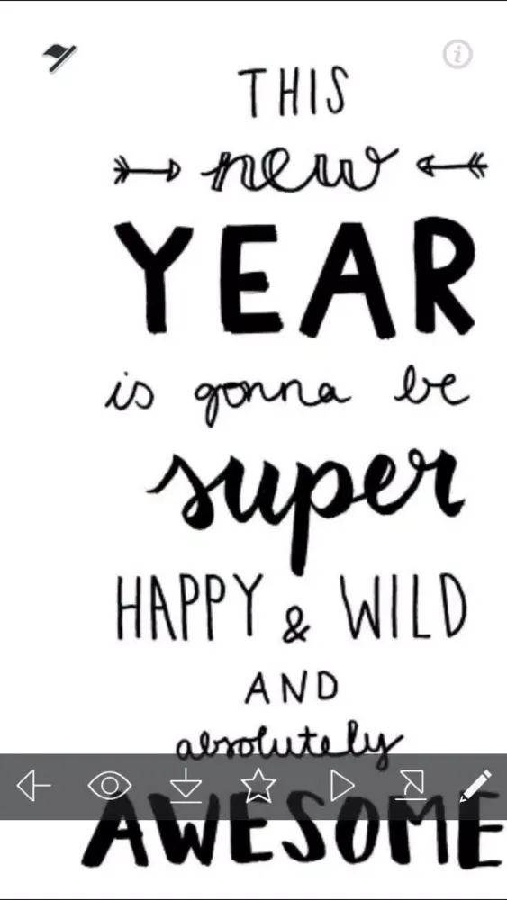 ภาพหน้าจอของ New Year Wallpapers - Photo Frames, Greeting Cards