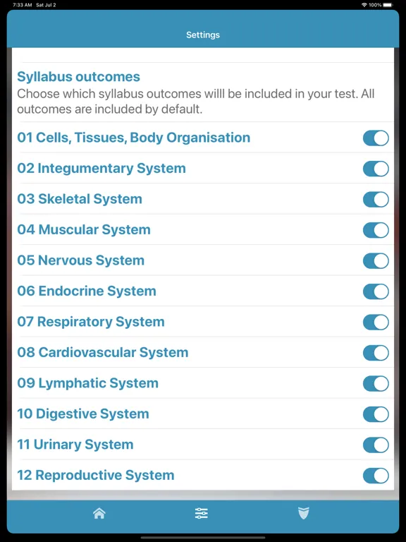 iPassPro: Anatomy & Physiology iPad 應用截圖