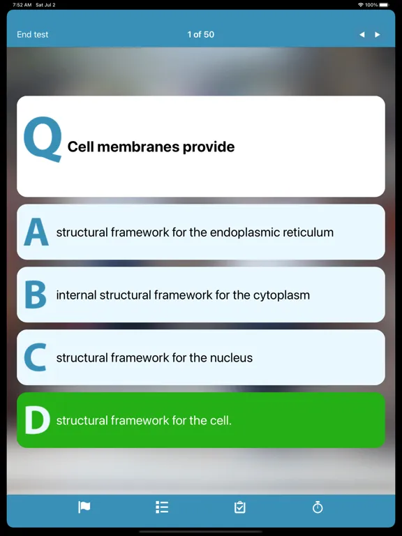 iPassPro: Anatomy & Physiology iPad 應用截圖