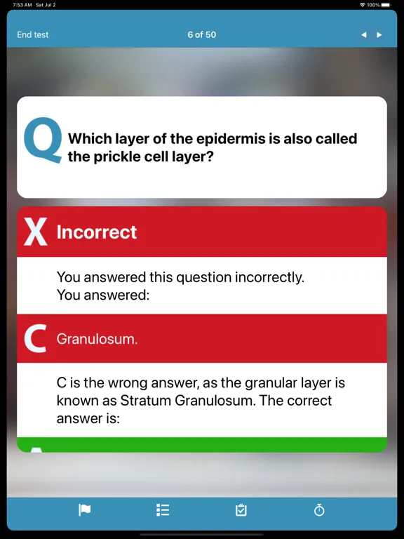 iPassPro: Anatomy & Physiology iPad 應用截圖