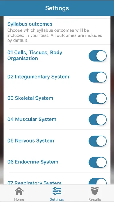 iPassPro: Anatomy & Physiology應用截圖