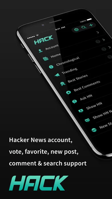 HACK for YC Hacker News Reader স্ক্রিনশট
