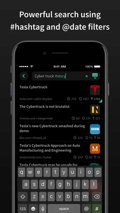 HACK for YC Hacker News Reader স্ক্রিনশট