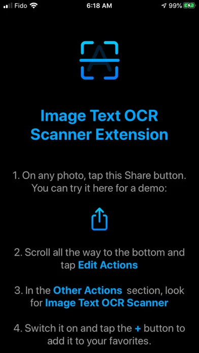 Image Text OCR Photo Scanner Screenshots