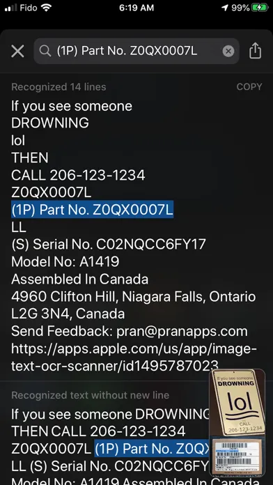 Image Text OCR Photo Scanner Screenshots