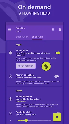 Screenshot di Rotation | Orientation Manager