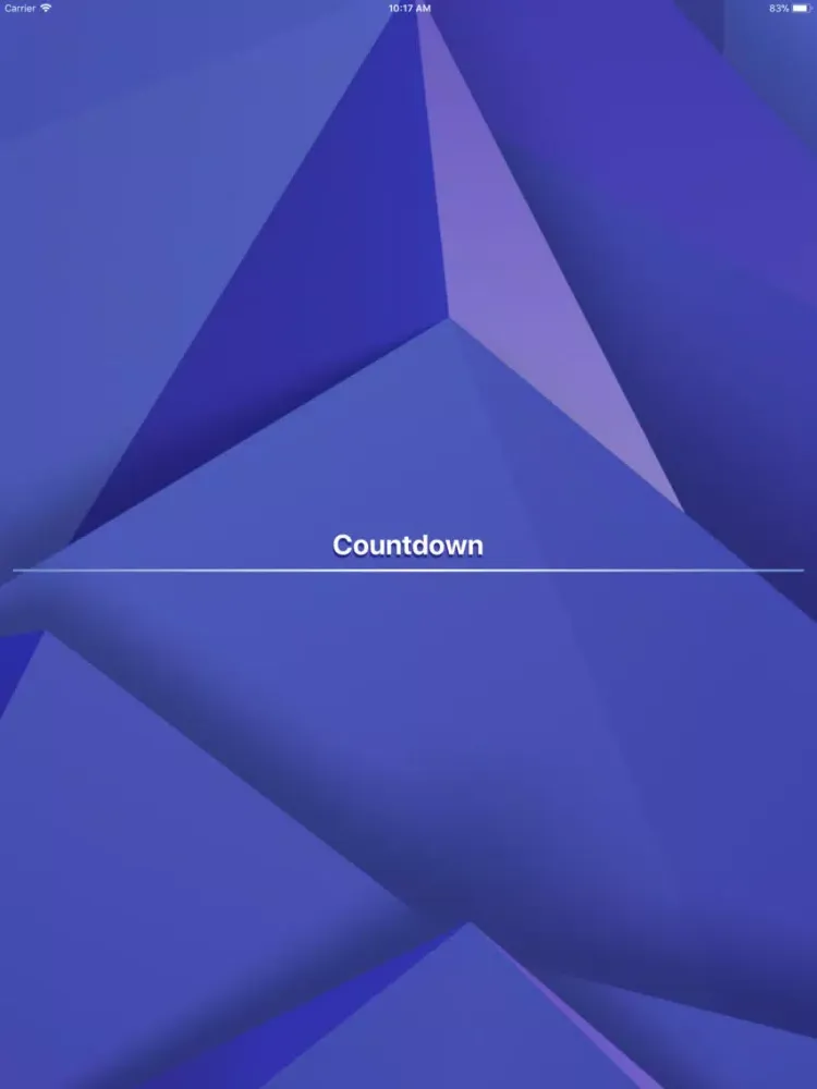 Capturas de pantalla de Countdown - A Modern Counter iPad 
