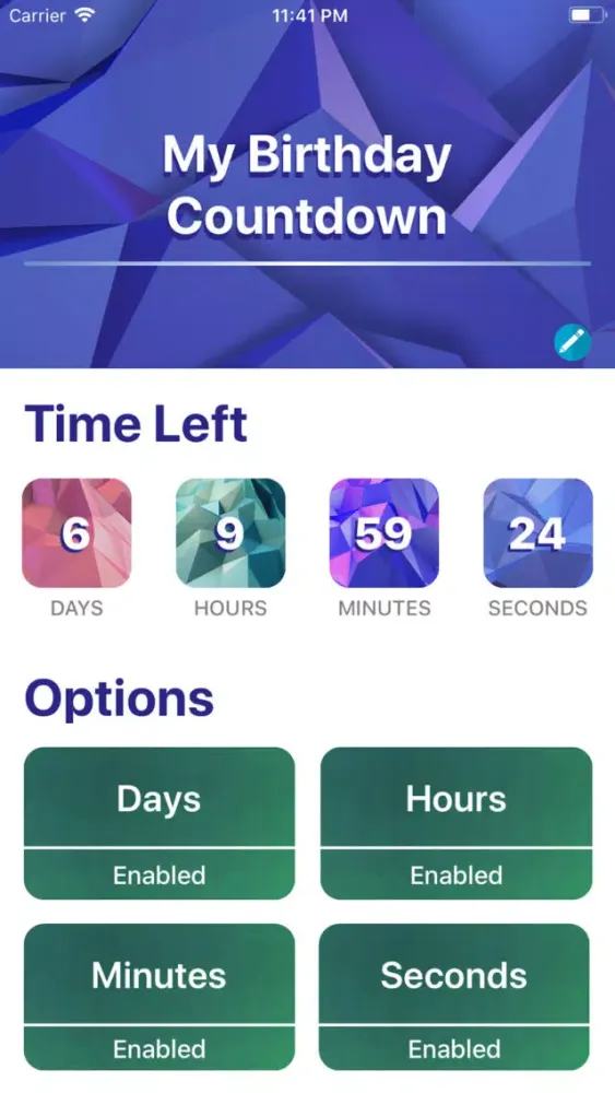 Capturas de pantalla de Countdown - A Modern Counter