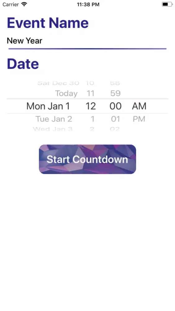 Capturas de pantalla de Countdown - A Modern Counter