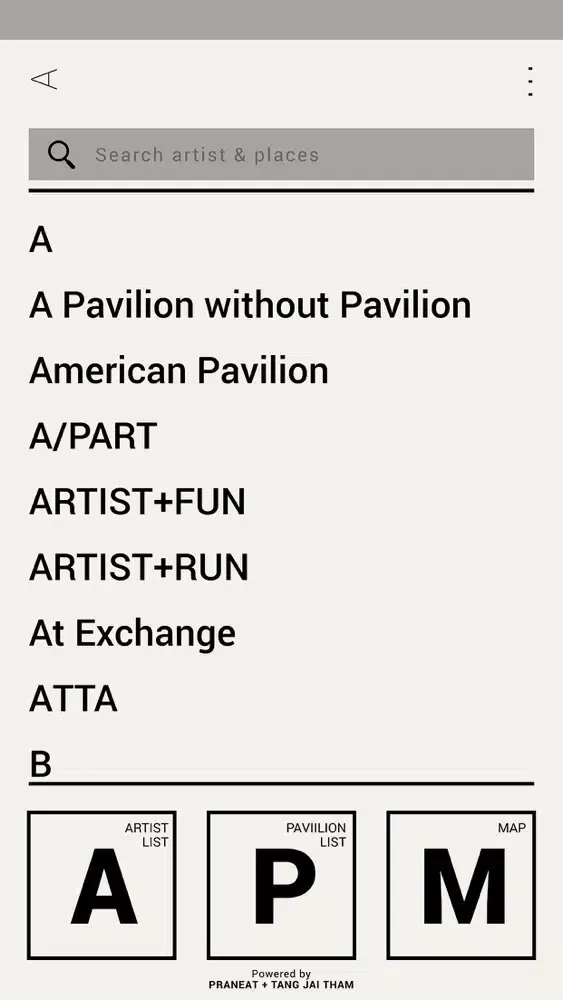 Bangkok Biennial Screenshots
