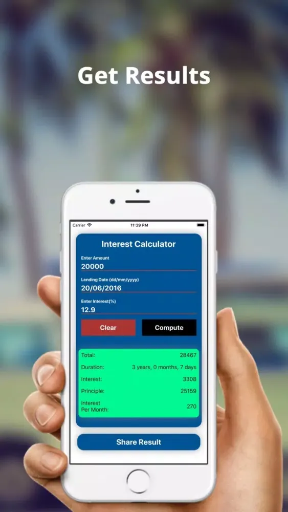 تصاویر Interest Amount Calculator