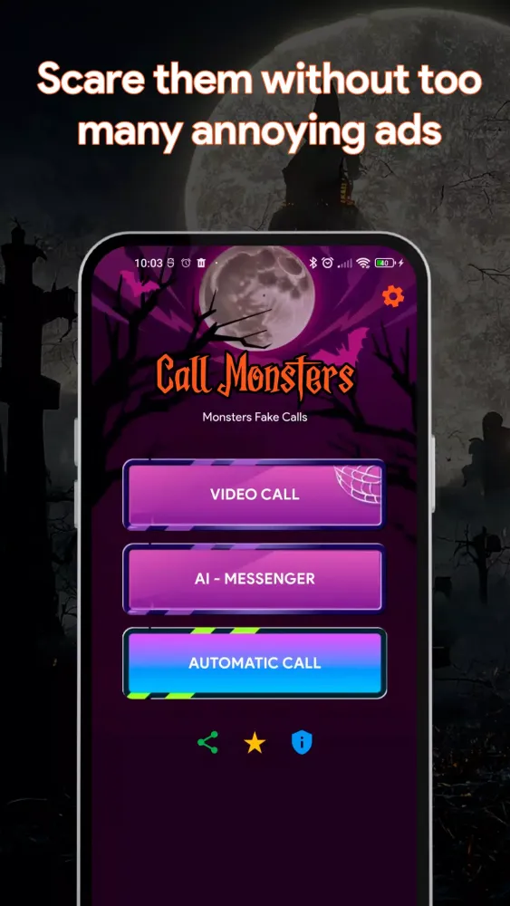 Monster Call: Fake Video Prank应用截图