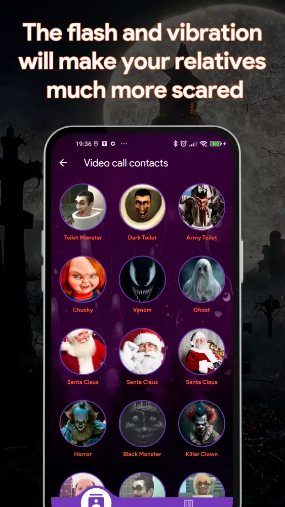 Monster Call: Fake Video Prank应用截图