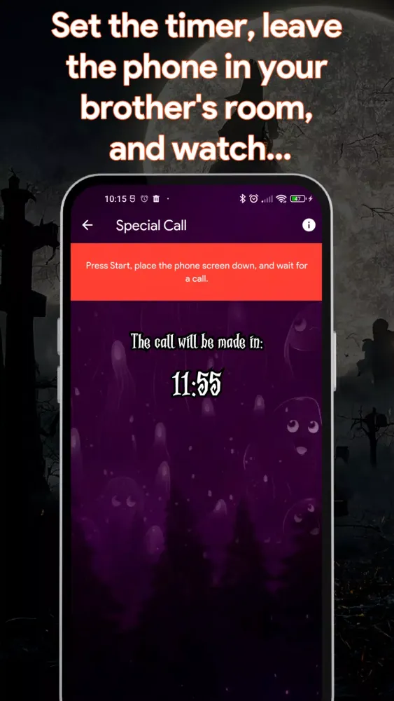 Monster Call: Fake Video Prank应用截图