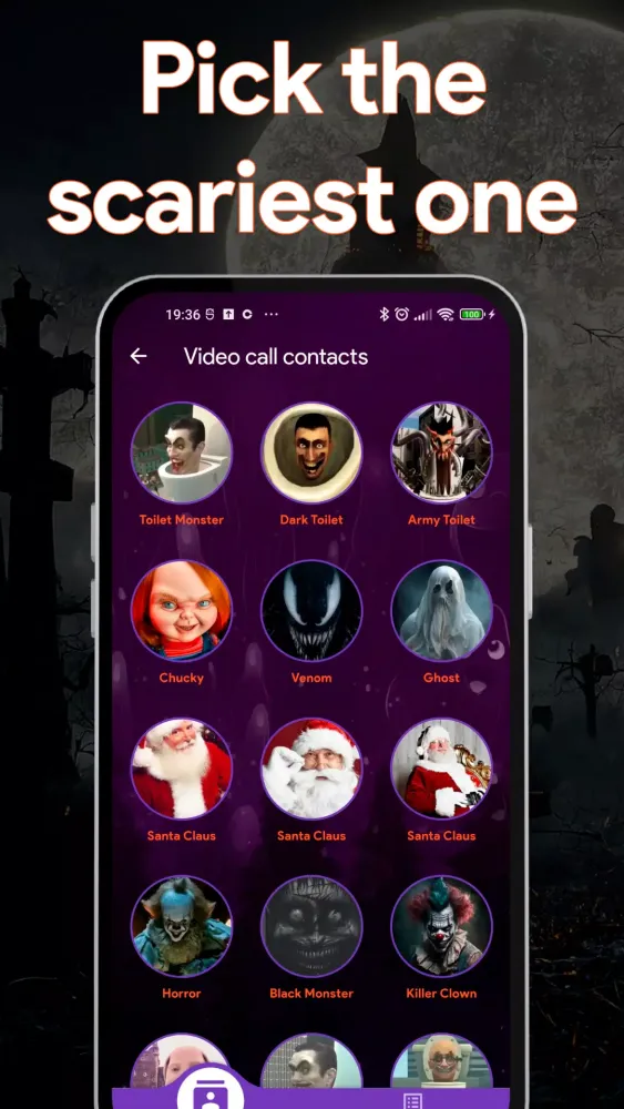 Monster Call: Fake Video Prank应用截图