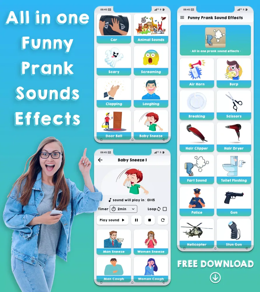 Funny Prank Sound Effects应用截图